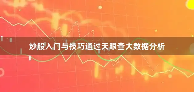 炒股入门与技巧通过天眼查大数据分析